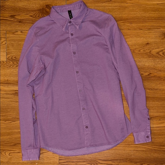 Lululemon Commission Shirt Vintage Plum Commission Enzyme Dye - Picture 2 of 5